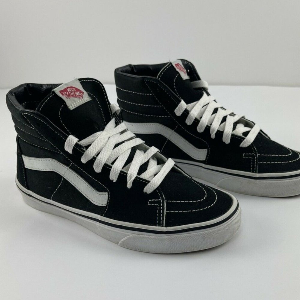 Vans Black High Top Sneakers